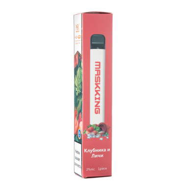 Электронная сигарета Maskking High PRO Strawberry Lychee (Клубничный личи)