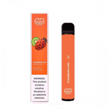 Электронная сигарета PUFF PLUS 800 Strawberry Kiwi (Клубника Киви)