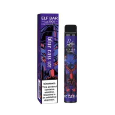 ELFBAR 2000 LUX Голубика малина лёд