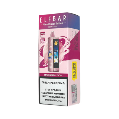 ELFBAR 25000 PLANET Клубника персик
