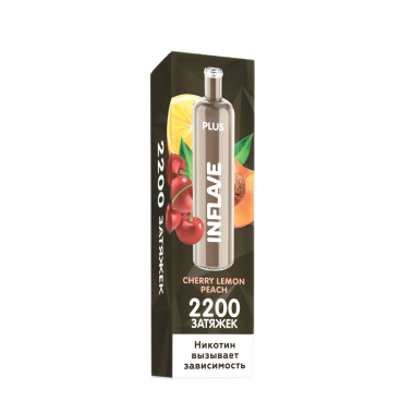 INFLAVE PLUS 2200 Вишня персик лимон