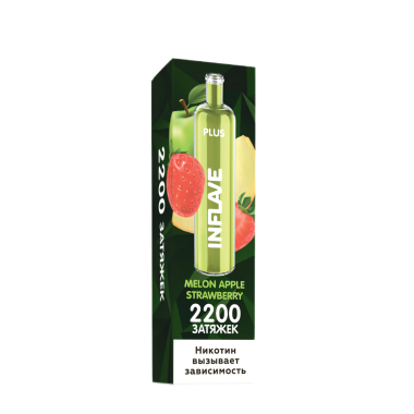 INFLAVE PLUS 2200 Дыня яблоко клубника