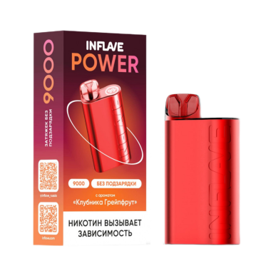 INFLAVE POWER 9000 Клубника грейпфрут